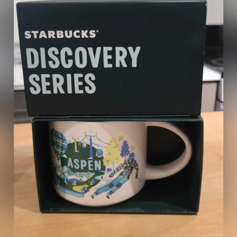 Starbucks NEW Discovery Series Aspen Colorado 14oz Coffee Mug - Picture 1 of 4